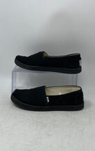Load image into Gallery viewer, Toms Kids Alpargata 1000050524-11 Black Round Toe Slip-On Shoes Size 3