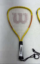 Load image into Gallery viewer, Lot Of 2 Pcs Wilson Xpress Multicolor Hyper Alloy Tennis Racquetball Racquet