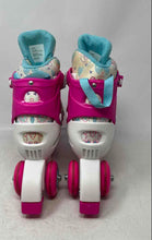 Load image into Gallery viewer, Chicago Skates Kids White Pink Adjustable Training Inline Skates Size 1-4
