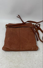 Load image into Gallery viewer, Margot Womens Brown Leather Inner Pockets Adjustable Strap Crossbody Bag