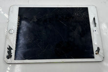 Load image into Gallery viewer, Apple iPad Mini 4 Silver Tablet Model A1538 Nonfunctional For Parts Or Repair