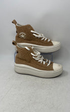 Load image into Gallery viewer, Converse Womens CTAS Move Platform A04259C Beige Lace-Up Sneaker Shoes Size 7.5