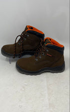 Load image into Gallery viewer, Hytest Mens Knox Brown Leather Steel Toe Waterproof Ankle Work Boots Size 5W