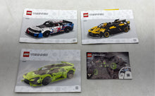 Load image into Gallery viewer, Lot Of 4 Pcs Assorted Lego Technic Building Toy Instruction Manual Books