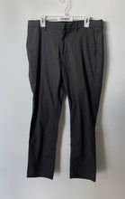Load image into Gallery viewer, Old Navy Mens Gray Slash Pockets Belt Loops Straight Leg Dress Pants Size 34x32