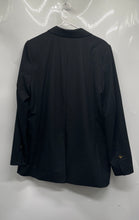 Load image into Gallery viewer, H&M Womens Black Regular Fit Notch Lapel Long Sleeve Two-Button Blazer Size M