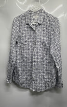 Load image into Gallery viewer, Charter Club Womens Multicolor Printed Button-Up Shirt Size Medium