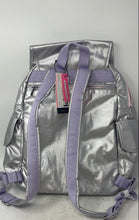 Load image into Gallery viewer, Kipling Womens Silver-Tone Zipper Adjustable Strap Top Handle Backpack w/ Tags