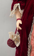 Load image into Gallery viewer, Victorian Style Curly Hair Porcelain Doll Collectible By Pamela Phillips