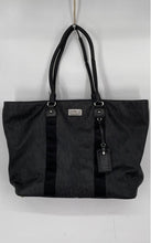 Load image into Gallery viewer, Michael Kors Womens Black Inner Pocket Double Handle Tote Bag