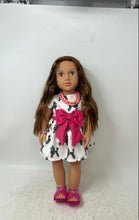 Load image into Gallery viewer, Our Generation Womens White Pink Dress Fashion Doll With Outfit
