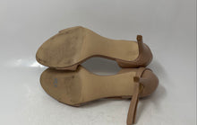 Load image into Gallery viewer, Nine West Womens Mana Beige Leather Open Toe Casual Ankle Strap Sandals Size 10