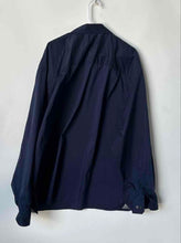 Load image into Gallery viewer, Van Heusen Mens Blue Long Sleeve Never Tuck Button-Up Shirt Size 3XLT With Tag