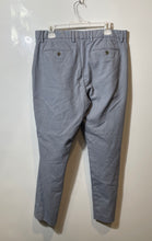 Load image into Gallery viewer, Banana Republic Mens Blue Slash Pocket Slim-Tapered Fit Dress Pants Size 34X32
