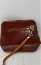 Load image into Gallery viewer, Zagara Womens Brown Leather Zipper Adjustable Strap Crossbody Bag