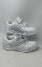 Load image into Gallery viewer, New Balance Mens 475 MW475VW White Low Top Hook & Loop Sneaker Shoes Size 9 4E