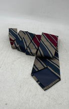 Load image into Gallery viewer, Pierre Cardin Mens Multicolor Striped Print Adjustable Formal Pointed Tie
