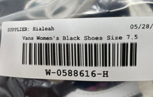 Load image into Gallery viewer, Vans Unisex Old Skool 508731 Black Low Top Lace-Up Sneaker Shoes Size M 6 W 7.5