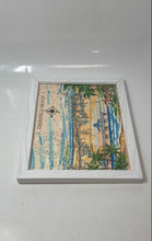 Load image into Gallery viewer, Home Decorative Wall Hanging Framed Charting Deerfield Beach Map Art Print