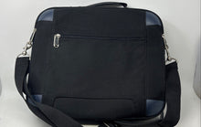 Load image into Gallery viewer, Samsonite Mens Black Outer Pocket Adjustable Strap Top Handle Briefcase