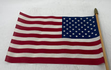 Load image into Gallery viewer, Multicolor Stars Striped Wood Stick Handheld United States American Flag