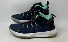 Load image into Gallery viewer, Nike Mens Air Jordan Jumpman 2020 BQ3449-005 Black And Green Sneakers Shoes Sz 8
