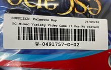Load image into Gallery viewer, Lot Of 7 Pcs Assorted Multiple Genre Mixed Variety Video Games For PC Not Tested