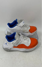 Load image into Gallery viewer, Nike Kids Air Jordan 11 CMFT Low CZ0905-108 White Orange Sneaker Shoes Size 11C