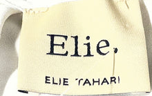 Load image into Gallery viewer, Elie Tahari Womens Off White Keyhole Neck Long Sleeve Back Zip Blouse Top Size L