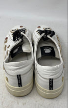 Load image into Gallery viewer, Karl Lagerfeld Paris Womens Cate Pins White Tumbled Leather Sneaker Shoes 10.5