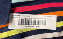 Load image into Gallery viewer, Paul & Shark Mens Multicolor Striped Short Sleeve Regular Fit Polo Shirt Sz 2XB