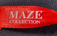 Load image into Gallery viewer, Maze Collection Womens Black Flat Front Regular Fit Pull-On A-Line Skirt Size M