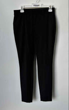 Load image into Gallery viewer, Express Womens Black Flat Front Skinny Mid Rise Stretch Dress Pants Size 6R