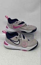 Load image into Gallery viewer, Nike Unisex Kids Team Hustle D11 SE Gray Lace-Up Sneaker Shoes Size 2Y