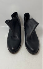 Load image into Gallery viewer, Lucky Brand Womens Basel Black Leather Block Heel Side-Zip Ankle Booties Sz 9.5