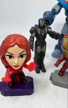 Load image into Gallery viewer, Lot Of 5 Pcs Marvel Characters Dome Diddy Dome Iron Man & Others Action Figures