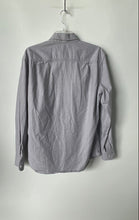 Load image into Gallery viewer, Sonoma Mens Gray Long Sleeve Collared Regular Fit Button-Up Shirt Size L