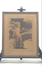 Load image into Gallery viewer, The Butterfly By Bessie Pease Gutmann Lithograph Decorative Wall Art Print