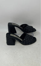 Load image into Gallery viewer, Karl Lagerfeld Womens Shai Black Leather Studded Slide Sandals Size 6.5M