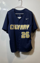 Load image into Gallery viewer, Nike Mens Blue Short Sleeve Calvary #26 Athletic Baseball Jersey Size XXL
