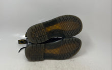 Load image into Gallery viewer, Dr. Martens Mens 1460 J AW004 Black Glitter Lace-Up Combat Boots Size 4