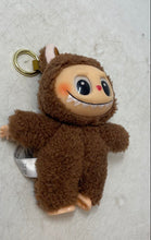 Load image into Gallery viewer, Pop Mart The Monsters Replica Brown Labubu Collectible Plush Toy Keychain