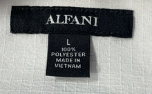 Load image into Gallery viewer, Alfani Mens White Short Sleeve Collared Regular Fit Button-Up Shirt Size L