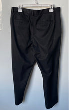 Load image into Gallery viewer, Calvin Klein Mens Black Flat Front Pockets Straight Leg Dress Pants Size 34x30