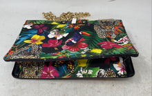 Load image into Gallery viewer, Aldo Rehana Womens Multicolor Inner Pockets Chain Strap Shoulder Bag