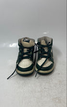 Load image into Gallery viewer, Nike Boys Air Jordan 1 FD2598-101 White Green Leather Basketball Shoes Size 9C
