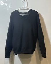 Load image into Gallery viewer, Brooks Brothers Mens Black Long Sleeve V-Neck Stretch Pullover Sweater Size L