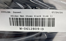 Load image into Gallery viewer, Adidas Mens Runthegame EE9647 Black Low Top Lace-Up Sneaker Shoes Size 11