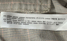 Load image into Gallery viewer, Zara Womens Gray Glen Plaid Flat Front Pockets Straight Leg Dress Pants Size 4