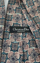 Load image into Gallery viewer, Christian Dior Monsieur Multicolor Mens Geometric Floral Silk Pointed Tie